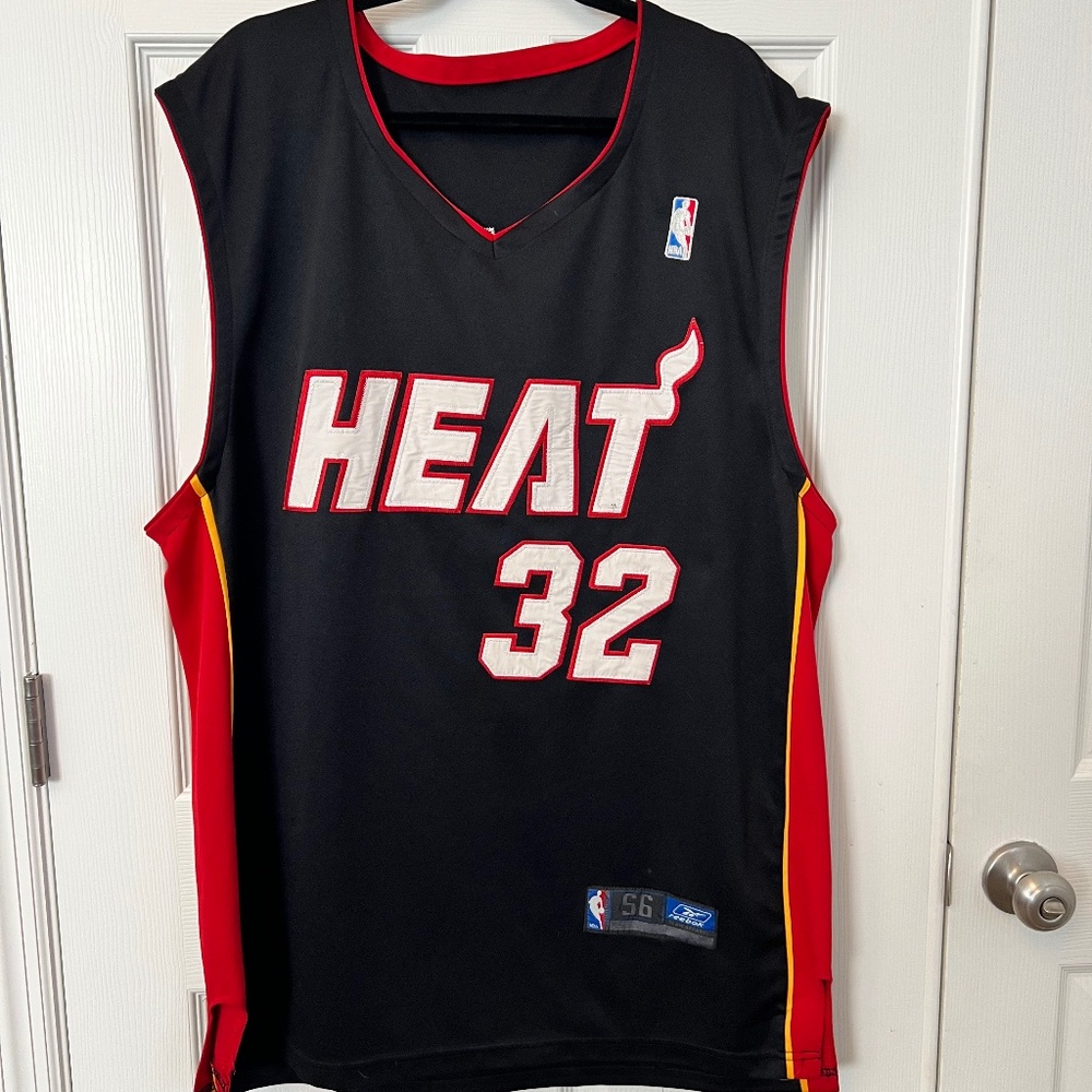 Vintage Reebok SHAQUILLE O’NEAL Miami Heat Jersey Men’s Size XL